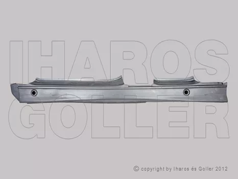 BMW 3 (E36) 1991.01.01-1998.03.31 Küszöb bal 4 ajtós/Kombi (vastagság: 1mm) (1H2H)