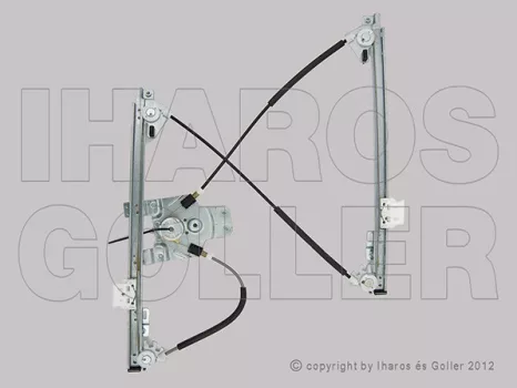 Citroen C5 2008.04.01-2012.07.31 Ablakemelő motor nélkül, bal első (15LY)