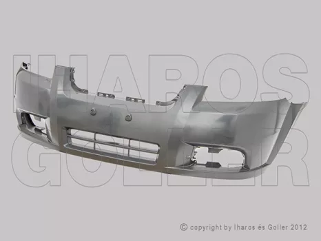 Chevrolet Aveo SedanT250 2006.01.01-2011.09.30 Első lökhárító fényezendő, ködlámpás (1BCT)