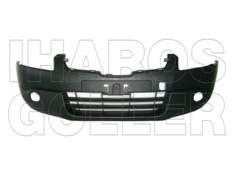 Nissan Qashqai J10 2007.03.01-2010.04.30 Első lökhárító alapozott, fsz. mosó lyuk nélkül (0T52)