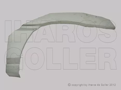 Nissan Terrano 1993.07.01-1999.09.30 Hátsó sárvédő javítóív bal (3 ajtós) (1ILU)