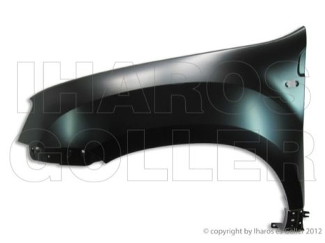 Dacia Duster 2010.02.01-2013.05.31 Első sárvédő bal, oldalvillogós (1582)