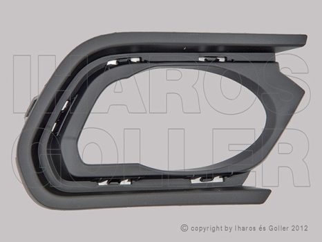 Dacia Sandero Stepway 2017.01.01-2020.12.31 Első ködlámpa keret jobb (1LA6)