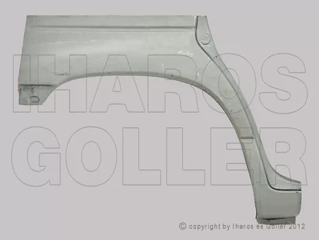 Daewoo Tico 1996.01.01-2001.12.31 Hátsó sárvédő javítóív jobb (1KGP)