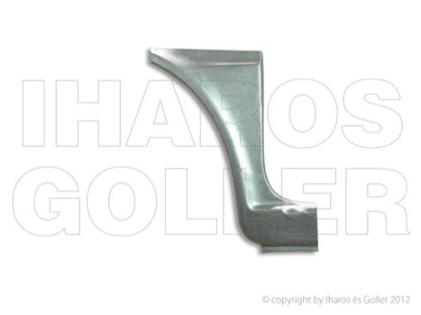 Fiat 126 1973.01.01-1992.12.31 Első sárvédő hátsó alsóész bal (0ZI9)