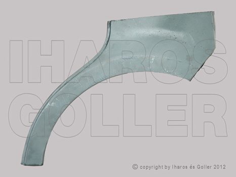 Fiat Panda 2003.10.01-2011.12.31 Hátsó sárvédő javítóív bal (1IL7)