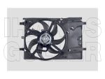   Fiat Grande Punto 2005.10.01-2009.11.30 Hűtőventill. kpl. (1.2, 1.4, 1.0, 1.2, D=390, +A/C (0T2M)