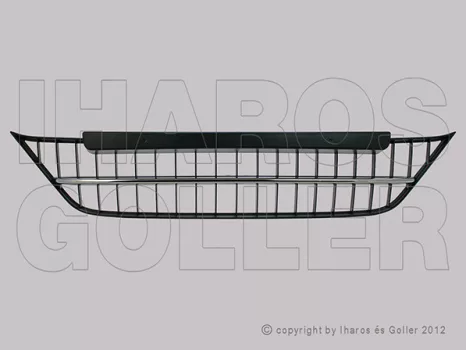 Fiat Linea 2012.04.01- Rács az első lökhárítóba középső, króm díszléccel (1C7F)