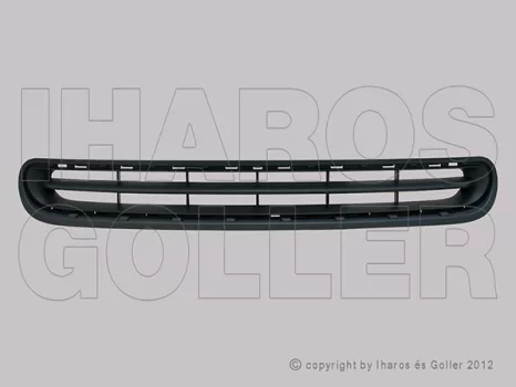 Fiat 500L 2012.03.06-2017.05.01 Hűtődíszrács fekete (13GG)