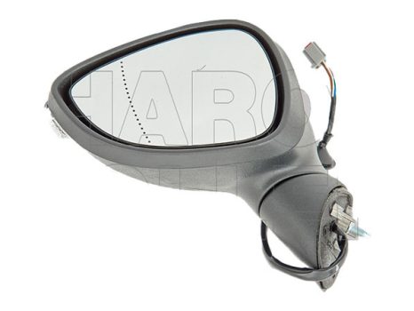 Ford Fiesta 2013.02.01-2017.05.01 Visszapillantó tükör. jobb, elektromos  állítás, aszférikus, fűthető, fényezendő, villogós (11PD)