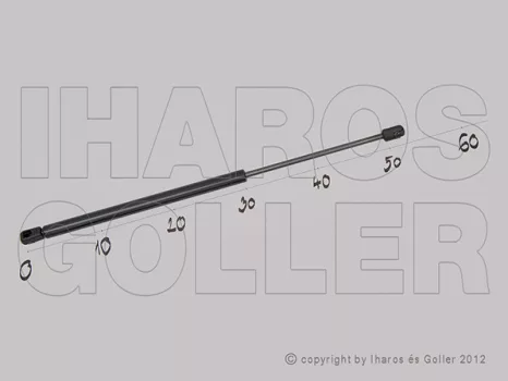 Honda Civic (10.gen) 2015.09.01- Gázrugó csomagtér ajtóhoz, (5 ajtós) (09YM)