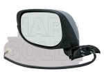   Honda Jazz 2008.11.01-2011.04.30 Visszapillantó tükör bal, elektromos  állítható, fényezendő, villogós (100E)