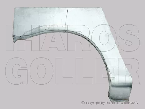 Mazda MX-5 1998.01.01-2005.10.01 Hátsó sárvédő javítóív jobb (küszöb nélkül) (1IMF)