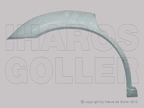 Mazda MPV 1999.09.01-2005.07.01 Hátsó sárvédő javítóív jobb (1HMJ)