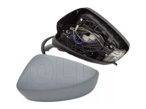 Mazda 3 (BM/BN) 2013.04.01-2017.01.01 Visszapillantó tükör bal,elektromos  állítás,fűthető,fényezendő,villogós LED (1R1J)