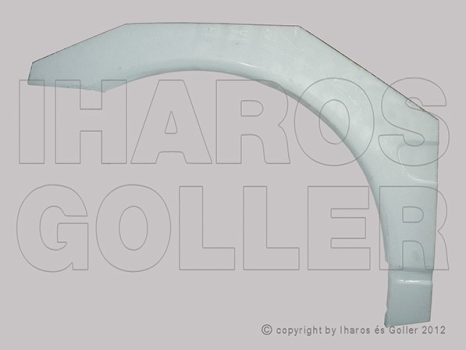 Mercedes CLK (C208) 1997.06.01-2002.04.30 Hátsó sárvédő javítóív jobb (1FNZ)