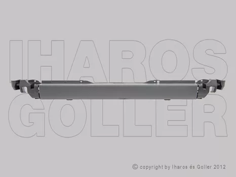 Mercedes Vito (W639) 2003.09.01-2010.04.01 Hátsó lökhárító sötét szürke (19HX)