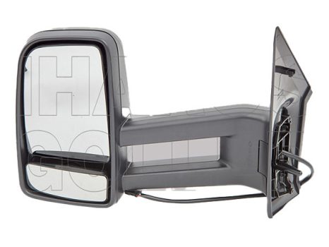 Mercedes Sprinter (W906) 2006.06.01-2013.09.07 Visszapillantó tükör elektromos  állítás, domború fűthető, hosszú kar bal (1F39)