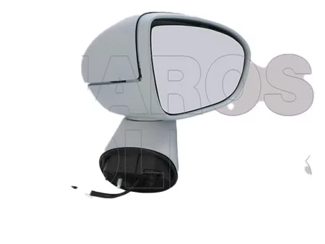 Opel Meriva B 2009.09.01-2014.06.30 Visszapillantó tükör jobb, elektromos  állítás, fűthető, telj. alapozott (05AW)