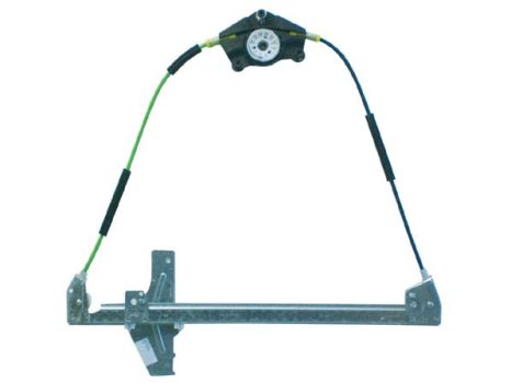 Peugeot 307 2001.03.01-2005.05.31 Ablakemelő bal első, motor nélkül (3 ajtós) (0N5Z)