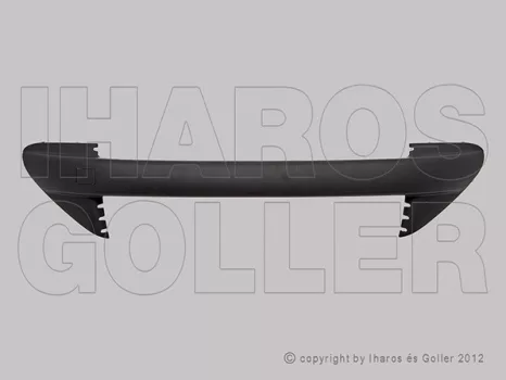 Peugeot 308 T7 2007.09.01-2011.04.30 Első lökhárító betét fekete (CC) (1EBY)