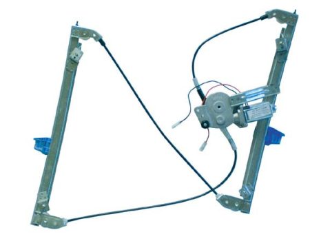 Peugeot 206 1998.09.01-2007.07.31 Ablakemelő (motoros) jobb első (5 ajtós) 2 pólusú (0N5X)