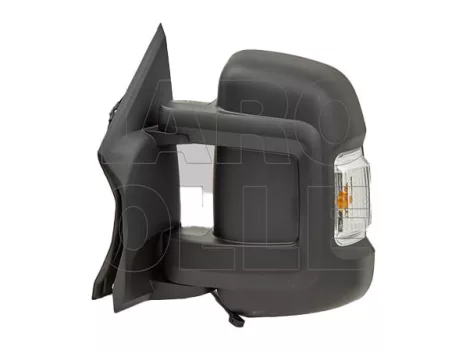 Citroen Jumper 2006.07.01-2013.12.31 Visszapillantó tükör elektromos  domború fűthető sárga villogósövid kar bal * (1LHA)