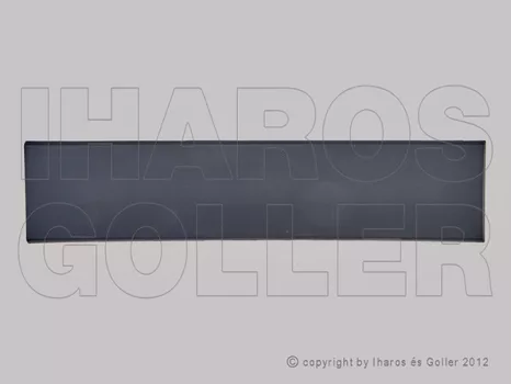 Citroen Jumper 2006.07.01-2013.12.31 Hátsó pillangó ajtó díszléc bal (19NB)