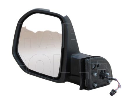 Citroen Berlingo B9 2008.04.01-2012.03.31 Visszapillantó tükör bal,elektromos  állítás,fűthetődomború,fényezendő,elektromos behajthatóajt. (0VBT)