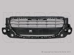   Peugeot 301 2013.01.01- Hűtődíszrács, fekete -17.01 (09IK)