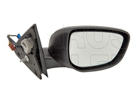 Citroen C-Elysée 2012.09.01-2017.10.30 Visszapillantó tükör jobb, elektromos  állítás, domború, fényezendő, fűthető, hőmérős  (13CG)