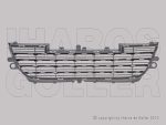   Peugeot 2008 2013.03.01-2016.03.31 Rács a lökhárítóba középső, alsó (1KRG)