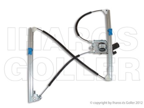 Renault Laguna 2000.10.01-2005.04.30 Ablakemelő (motoros) bal első, 2 pólusú (096I)