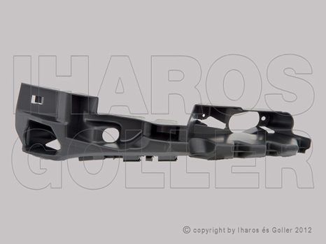 Renault Megane Scenic 2003.06.01-2006.03.31 Első lökhárító tartó bal fsz alatt, NEM GRAND (1LF4)