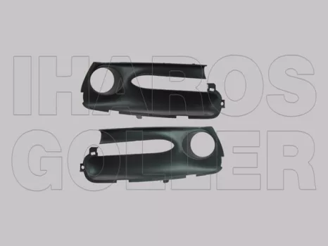 Renault Grand Scenic 2012.01.01- E.lökh. bal+jobb ködlámpa+nappalifény keret (09GP)