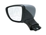   Renault Clio (Clio IV) 2012.11.01-2016.01.01 Visszapillantó tükör bal. elektromos  állítás, aszférikus, fűthető, villogós fényezendő (0C1W)