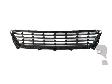 Renault Fluence 2013.01.01- Rács a lökhárítóba közép fekete (11EG)