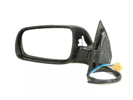 Skoda Fabia 1999.08.01-2007.04.30 Visszapillantó tükör bal, elektromos  állítás, fűthető hosszú kábeles (0NYH)
