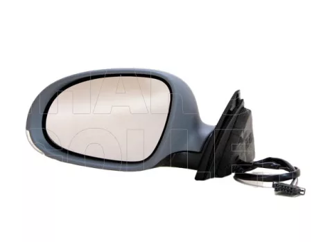 Skoda Superb 2006.09.01-2008.10.31 Visszapillantó tükör bal,elektromos  állítás,fűthető,fényezendő,villogós,(Ambiente) (0SAE)