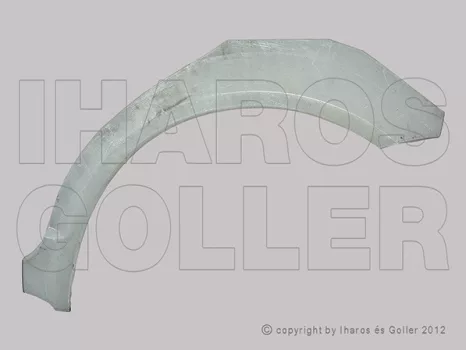 Skoda Superb 2001.12.01-2006.08.31 Hátsó sárvédő javítóív bal (1FJA)