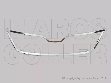 Skoda Rapid 2012.10.01- Hűtőrács króm keret (1CB4)