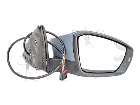 Skoda Octavia (5E) 2013.02.01-2016.09.30 Visszapillantó tükör jobb, elektromos  állítás, domború, fűthető, fényezendő, villogós (13XX)