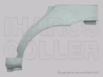   Fiat Palio 1997.01.01-2001.12.31 Hátsó sárvédő javítóív bal 4/5 ajtós+Kombi (19PJ)