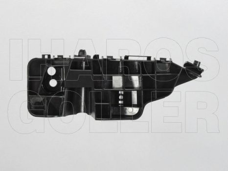 Suzuki Swift (AZG) 2010.09.01-2017.05.12 Első lökhárító tartó külső bal (műanyag) (0W8W)