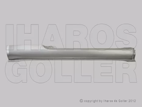 Toyota Yaris 1999.04.01-2003.01.31 Küszöb jobb 3 ajtós (196W)