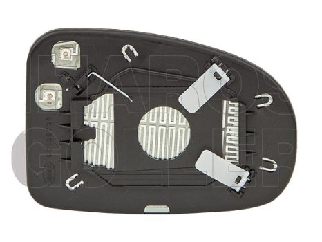 Toyota Avensis 2008.11.01-2011.12.31 Tükörlap cserélhető bal, aszférikus ,fűthető (1ICL)