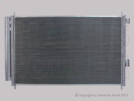 Toyota RAV-4 XA30 2005.11.01-2009.01.31 Légkondihűtő 675x415x16 (2.4, 2.2 D4D, 2.0 VVT) (05RH)