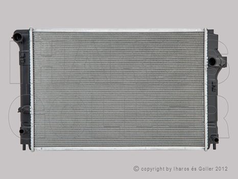 Toyota Yaris 2011.10.15-2014.06.30 Vízhűtő (1GBZ)