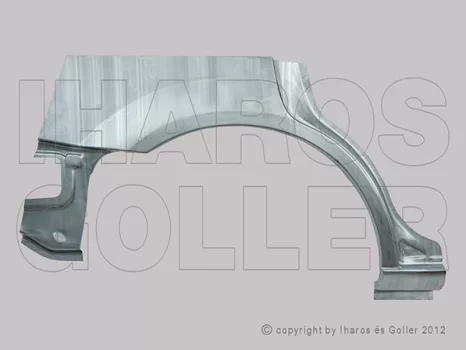 Mazda Premacy 1999.01.01-2005.09.30 Hátsó sárvédő javítóív jobb (153T)