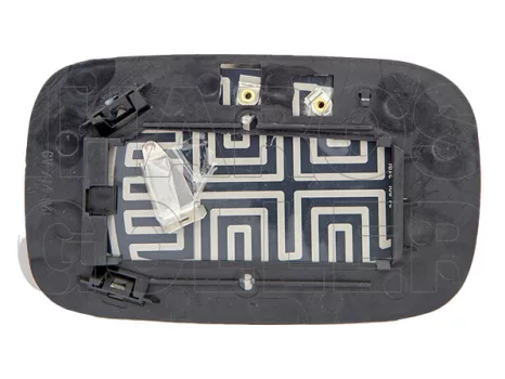 Volvo C70 2005.10.01-2013.12.31 Tükörlap cserélh., bal, aszférikus, fűthető (szögl. felf) (13X1)